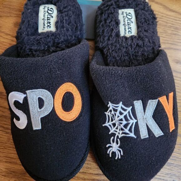 dearfoams Shoes - Spooky DLuxe by Dearfoam Slippers Small (5/6)